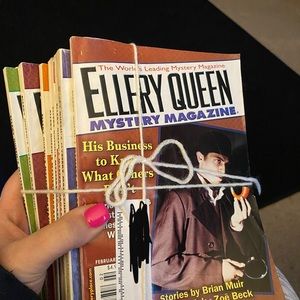 Ellery Queen mystery magazine bundle